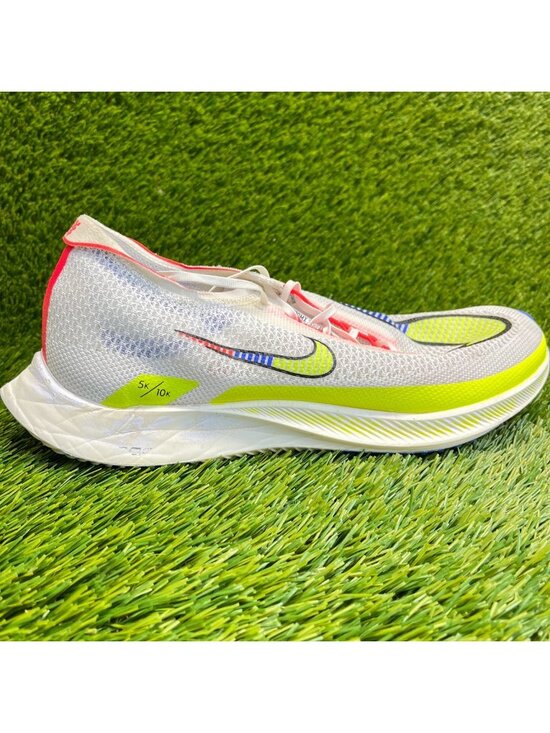 Nike Other - Nike ZoomX Streakfly Premium Mens Size 9 White Volt Blue Running Shoes Sneakers